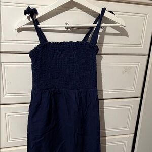 GAP Navy Blue Midi Dress